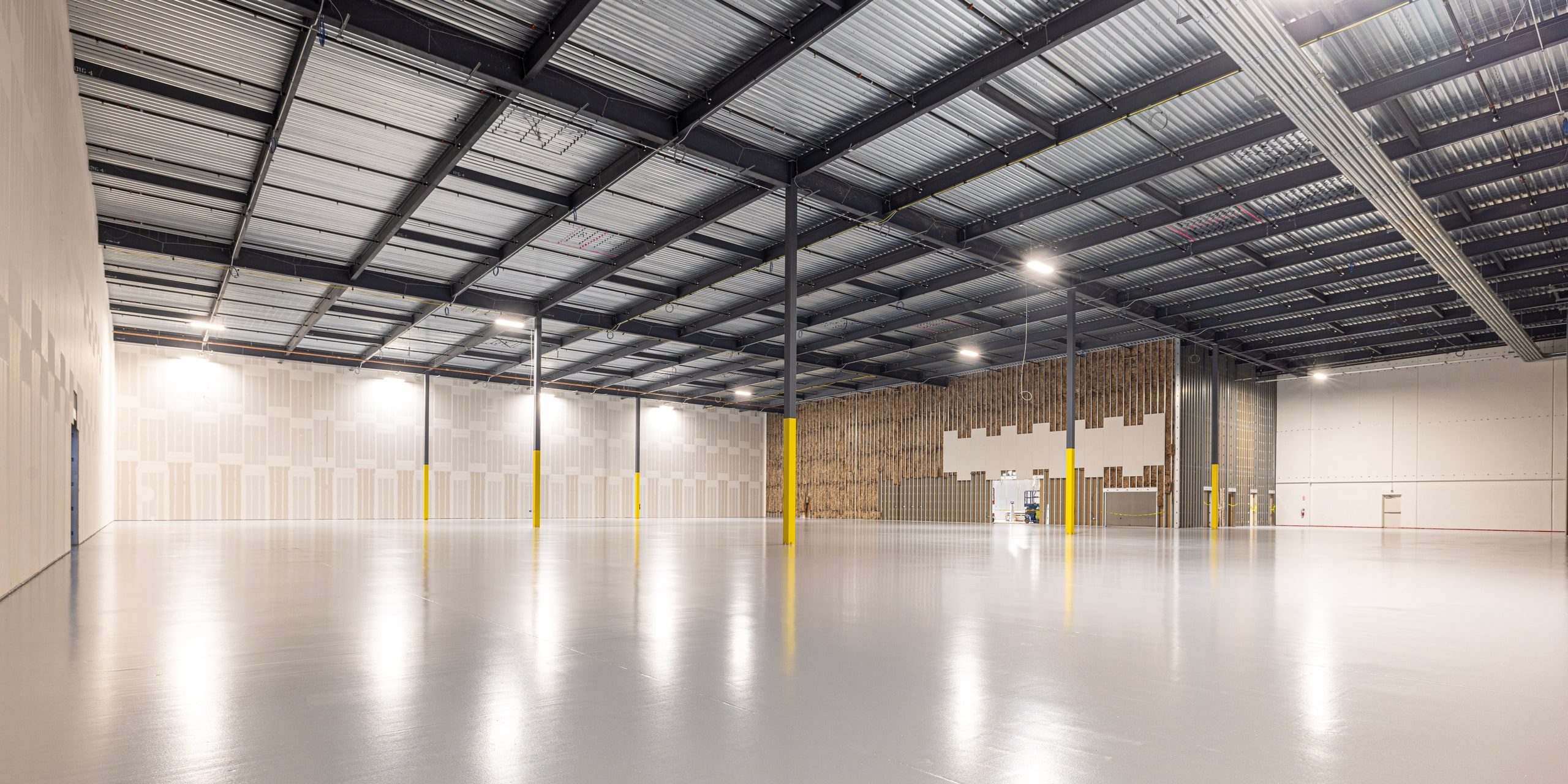 An empty commercial unit before fit-out
